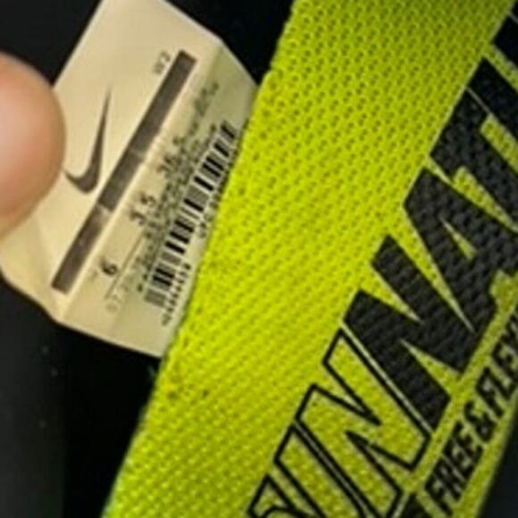 Nike free sneaker womens gray and black missing laces comfy running shoes size 6 - Picture 4 of 10